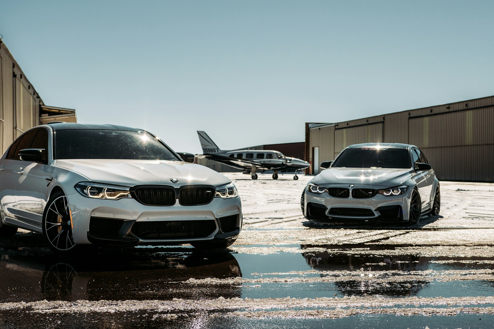 BMW coupe rojo