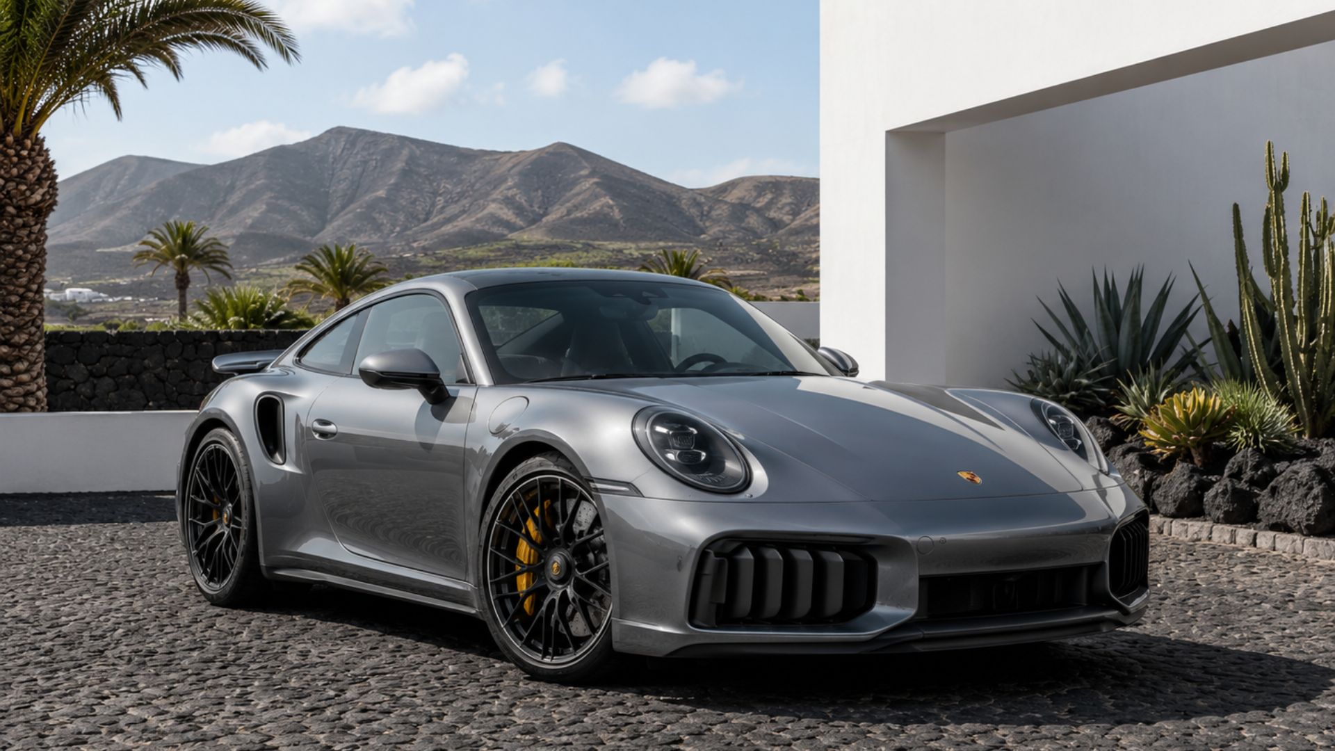 Porsche-911-Turbo-S-gris